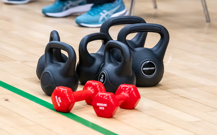 Styrke og balance - en del af Idræt om dagen